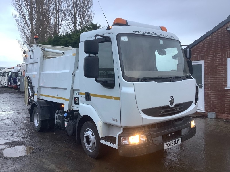 RENAULT MIDLUM 180 REFUSE TRUCK 2012