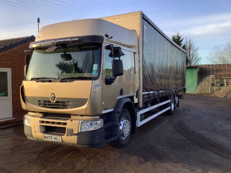 RENAULT 380DXI 6X2 REARLIFT CURTAINSIDER 2013