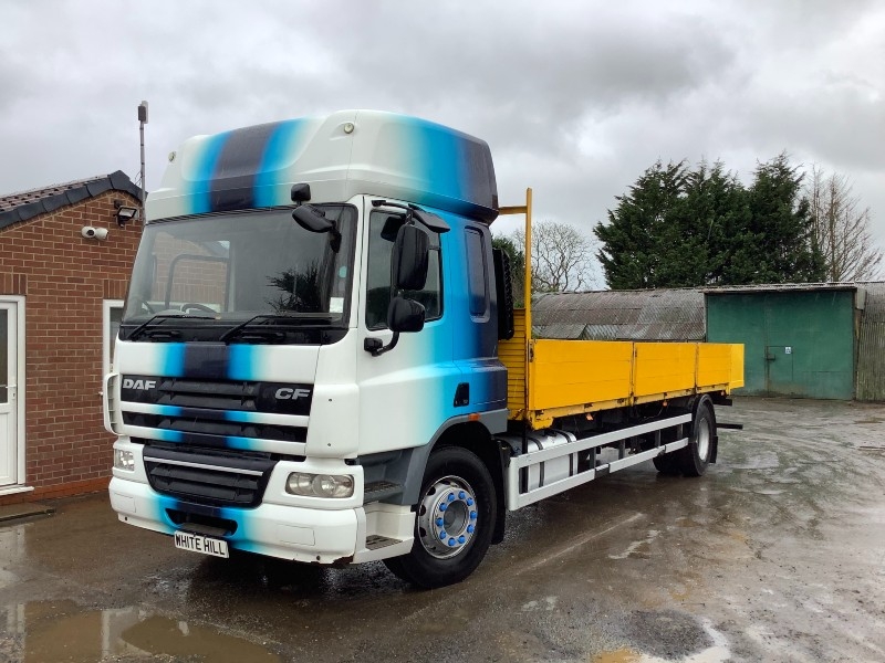 DAF CF 65.220 4X2 FLATBED DROPSIDE 2011