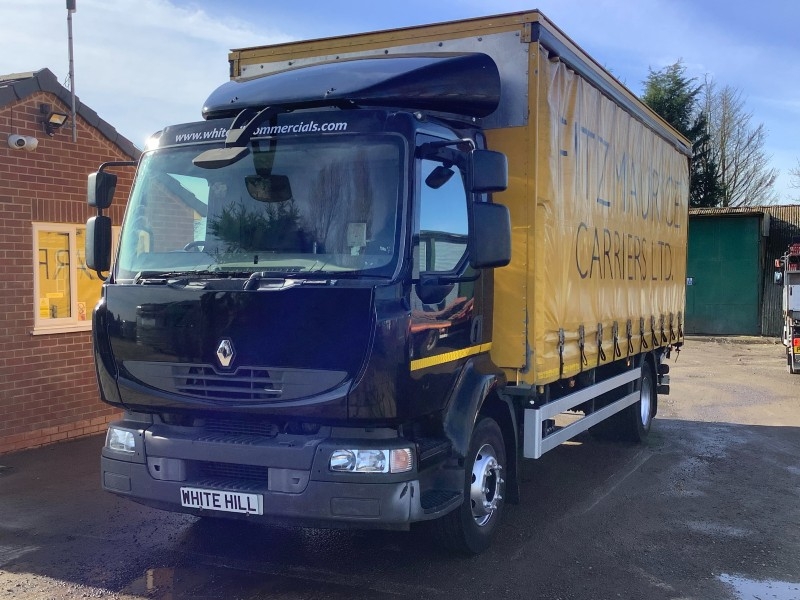 RENAULT MIDLUM 4X2 CURTAINSIDER 2012