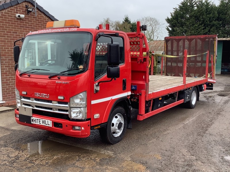 ISUZU NQR 7.5T PLANT BODY BEAVERTAIL 2013