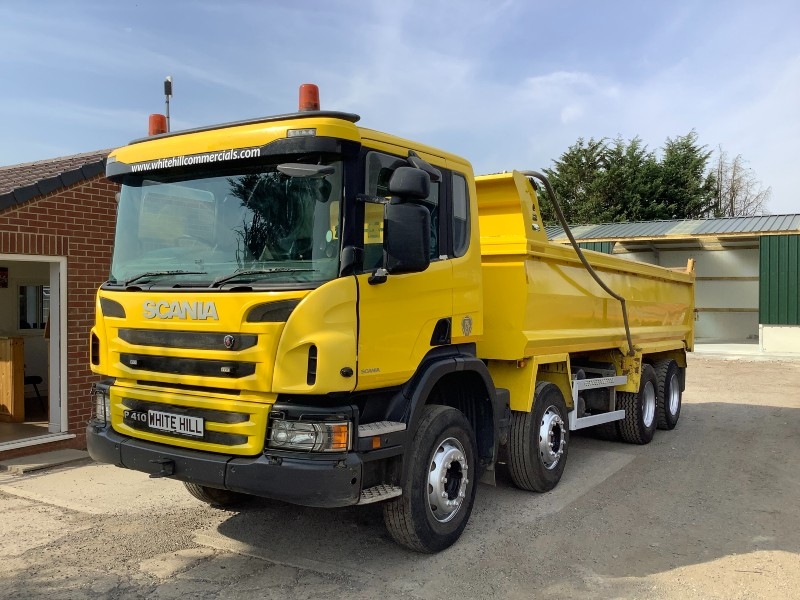 SCANIA P410 8X4 TIPPER 2014