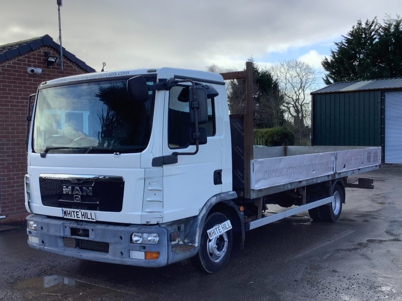 MAN TGL 7.150 4X2 FLATBED 2010