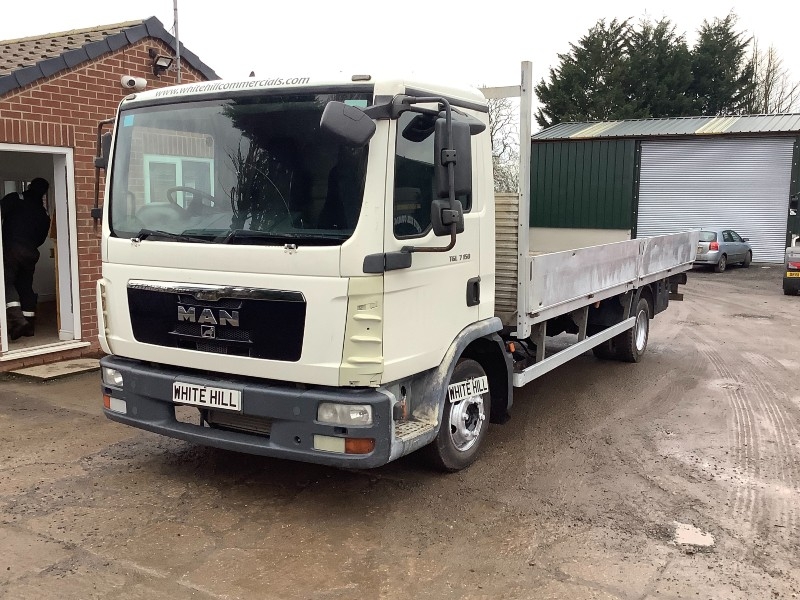 MAN TGL 7.150 4X2 FLATBED 2010